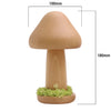 Twisted Mushroom Night Warm Light Touch Bedroom Bedhead Night Light Beech Wood LED USB Decorative Atmosphere Lamps Home Decor